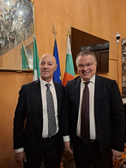 Evento celebrativo presso l’Ambasciata della Repubblica di Bulgaria a Roma